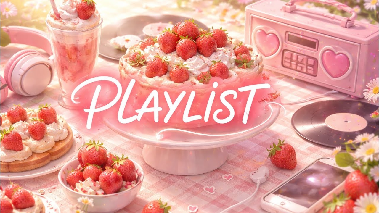 딸기의 계절이다 . 봄딸기같은 플레이리스트 . 상큼 . 달달 . 딸기디저트 플리