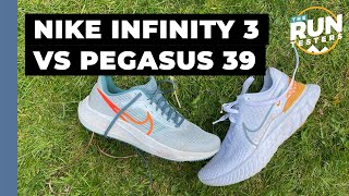 react infinity run flyknit 2 vs pegasus 38