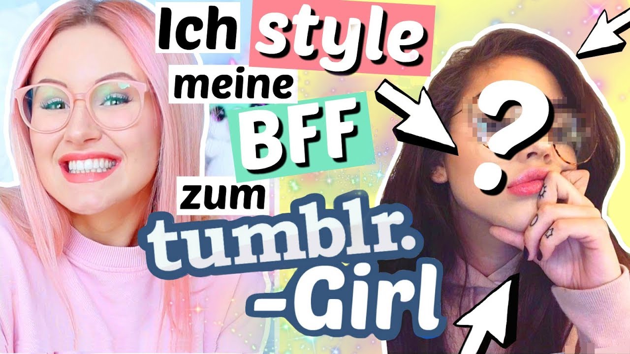 Ich Style Meine Bff Zum Tumblr Girl Um Viktoriasarina Youtube