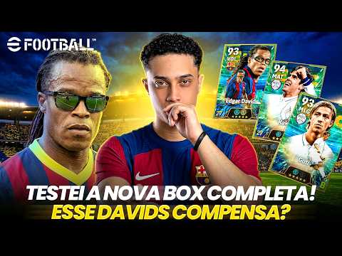 TESTEI A NOVA BOX COMPLETA! ESSE DAVIDS TÁ VALENDO A PENA? - eFootball 2027