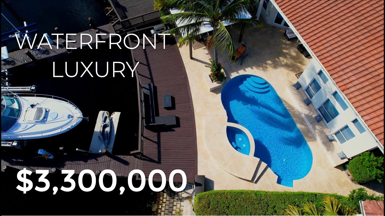 Touring $3,300,000 Amazing waterfront home