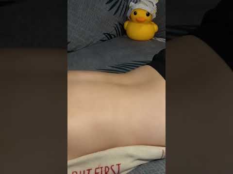 ASMR Unusual Back Massage Tool for Terribly Stiff Muscles! #asmr #shorts