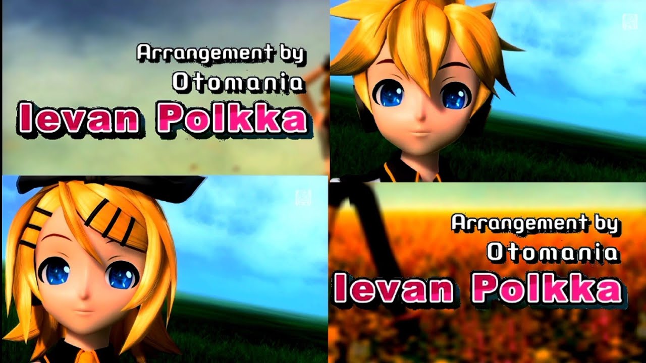 【Len & Rin Kagamine】Ievan Polkka【VOCALOIDカバー】(1440p 60fps)