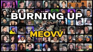 Burning Up By Meovv Reaction Mashup And Lyrics
