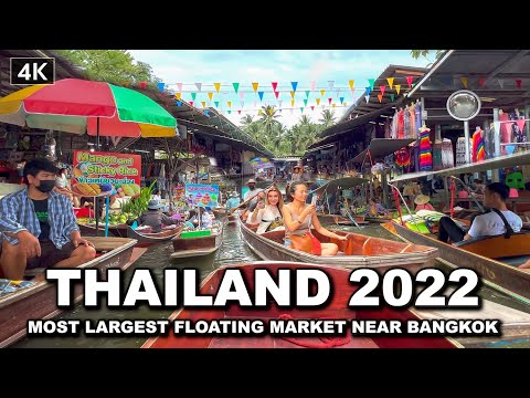 Video: Een gids voor de drijvende markt Damnoen Saduak in Thailand