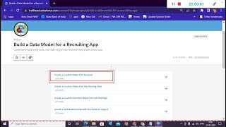 Create A Custom Object For Reviews Build A Data Model For A Recruiting App Salesforce