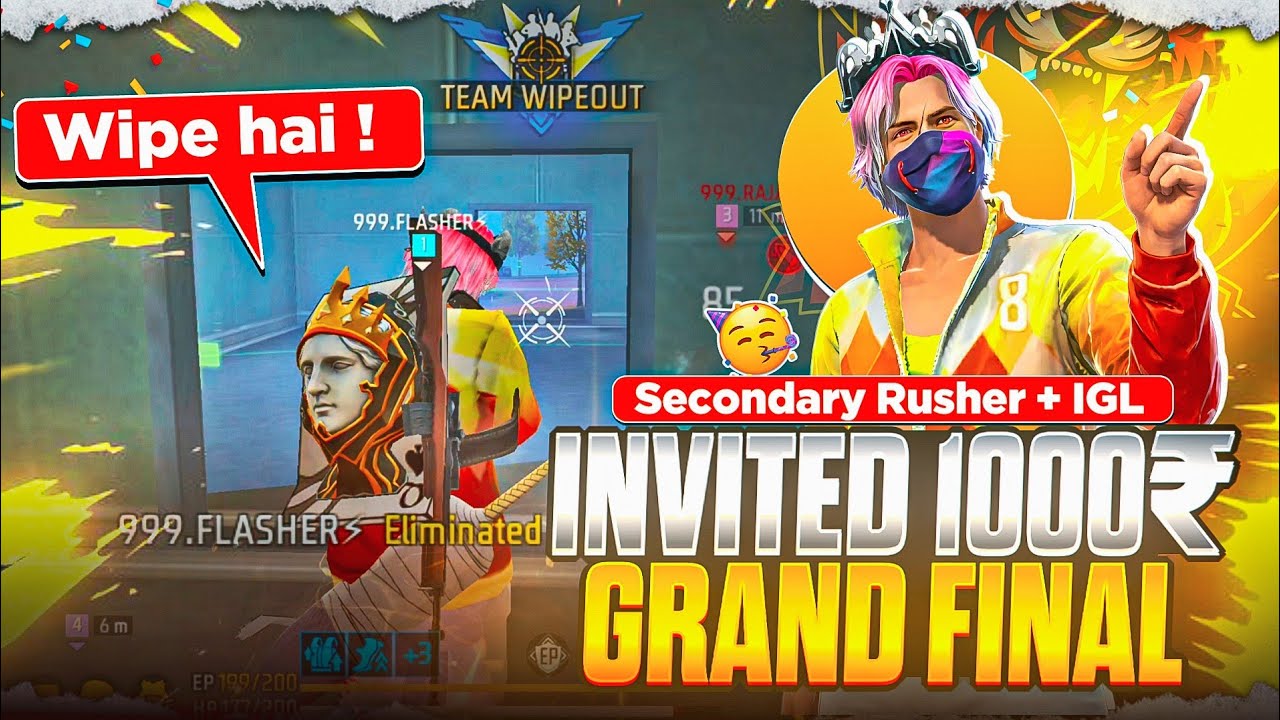 IGL POV 🔥 1K GRAND FINAL | CALLS & CLUTCHES 😱 TOURNAMENT HIGHLIGHTS ✅