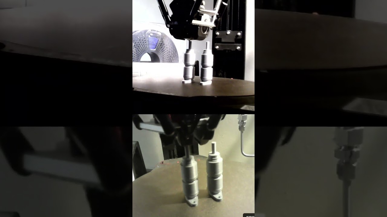 3D printed valves for a rocket thruster