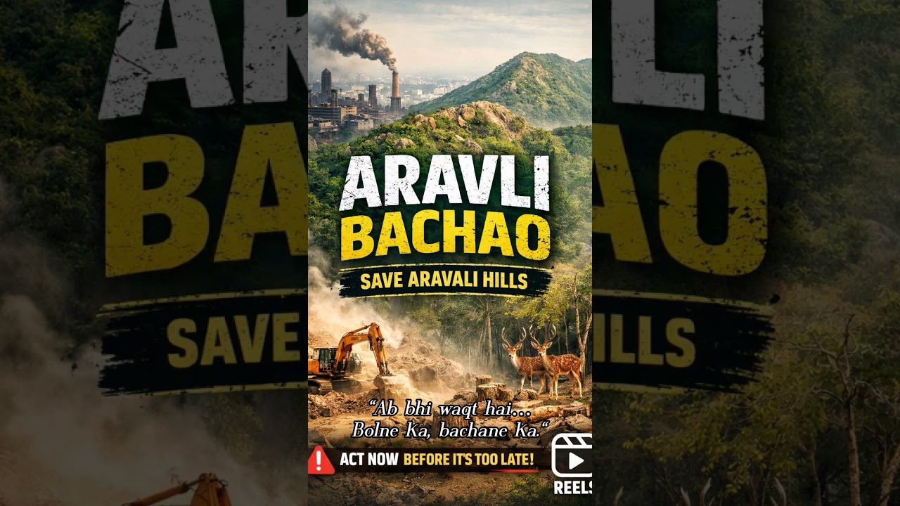 #AravliBachao