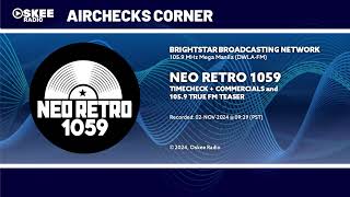 Neo Retro 1059 - Commercials + 105.9 True FM Countdown [30-OCT-2024]