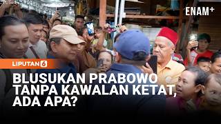 Dadakan Presiden Prabowo Blusukan Di Permukiman Senen Jakarta Liputan6