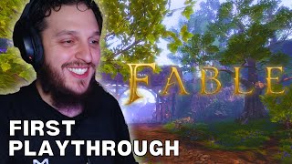 My FIRST TIME playing 🔴 Fable 1 BLIND PLAYTHROUGH