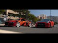 Audi R8 Nissan GTR H2Oi Chronicles 