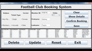 How to  Create a Booking System in Eclipse using Java Program