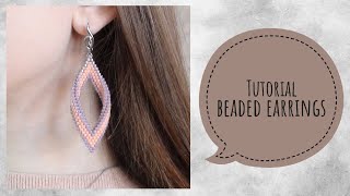 : # -      | #Tutorial - Voluminous diamond earrings made of beads