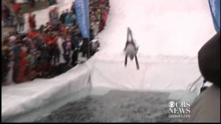 Puddle Skiing