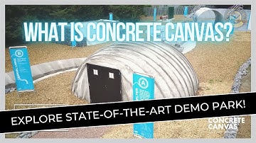 What is Concrete Canvas?  Explore Applications At State-of-The-Art Demo Park!