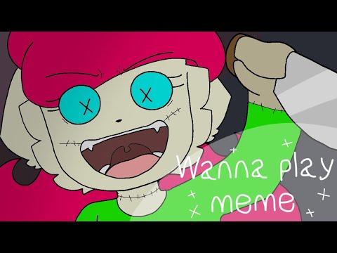 Wanna play meme (kitty doll) // flipaclip [READ DESC]