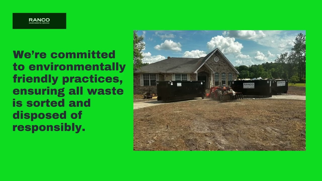 Waste Management Service Pooler GA - Ranco Environmental Services