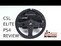 Fanatec CSL Elite Racing Wheel for the PlayStation 4 Review