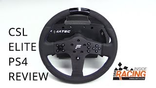 Fanatec CSL Wheel for the PlayStation Review - YouTube