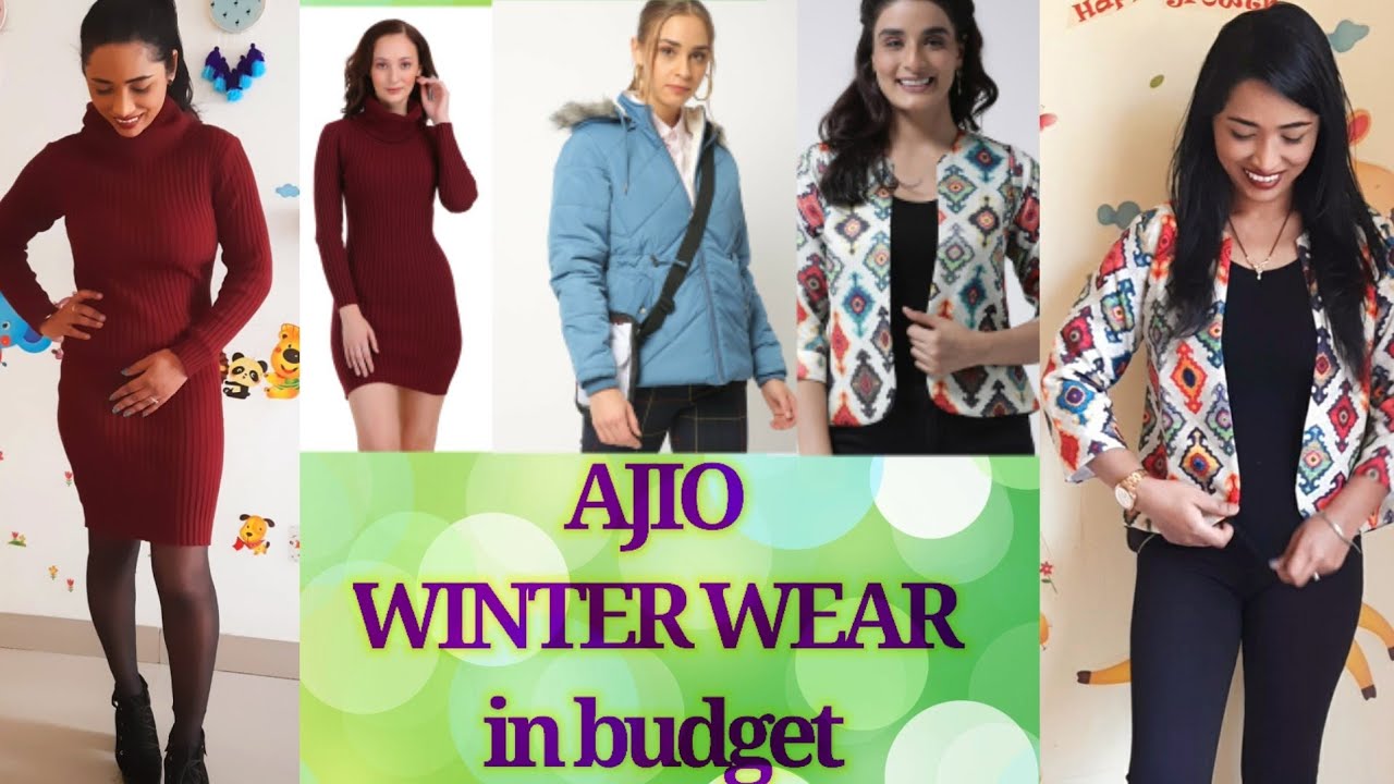 winter wear for women ajio