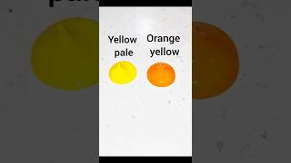 Guess the mixed color #youtubeshorts#colors#orange#amber#yellowpale#art#paint#shortsfeed#shorts#mix