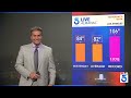 Above average temps with chance of mountain thunderstorms