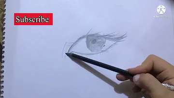 رسم ✍️ عين بطريقة جميلة وبسيطة  خطوة بخطوة 😙👏❤️😉