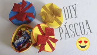 DIY: LEMBRANCINHA PARA PÁSCOA: CAIXA OVO DE PÁSCOA.