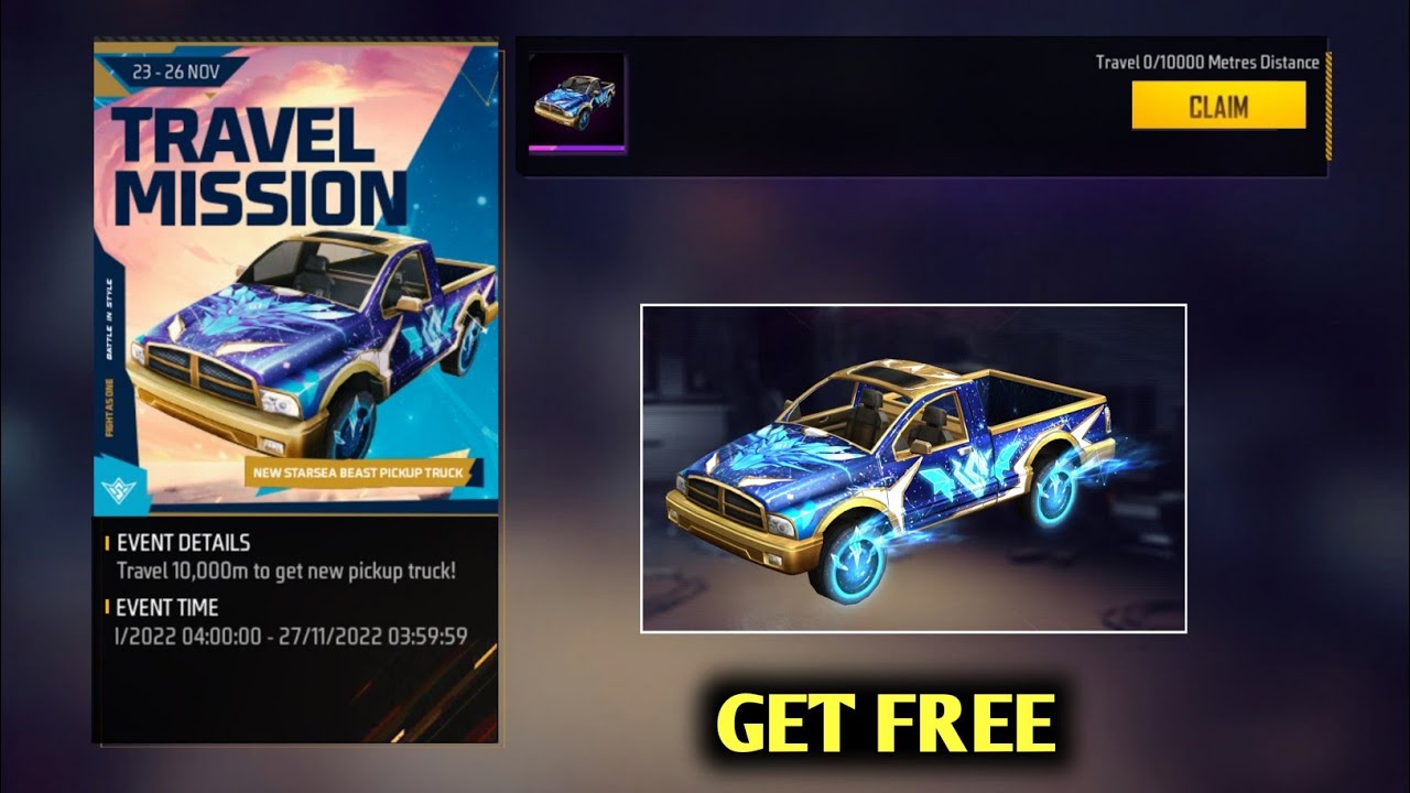 travel mission free fire | free fire new event | ffws