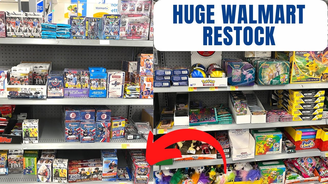 Massive Restock at Walmart! May 2022! UFC PRIZM WWE PRIZM, Arceus Figure Collection, and much more!