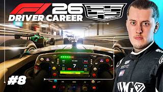 سأبدأ من المركز الأخير في موناكو! 👀 رحلة المجد مع فريق كاديلاك F1 2026 بمستوى ذكاء اصطناعي 110 screenshot 2