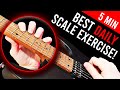 The MOST Important Daily Scale EXERCISE! | (5 MIN Workout + Tabs)