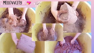 soft red sand texture crumbling| edited video|asmr🌸💕 screenshot 4