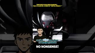 One Punch Man hero ranking,：the S Class No  6 hero is “Metal Knight ”