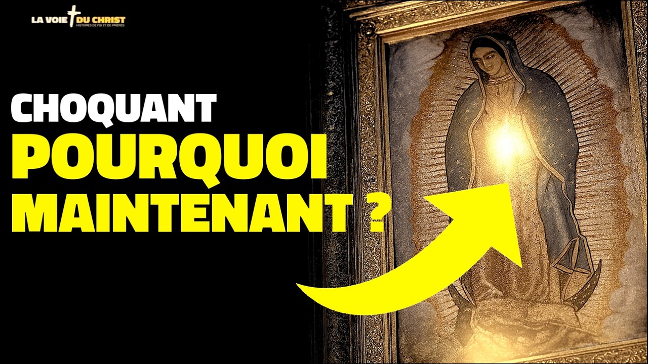 Signe choquant de la Vierge de Guadalupe filmé pendant une veillée de prière