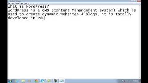 free Learn WordPress CMS  in UrduHindi Part 1