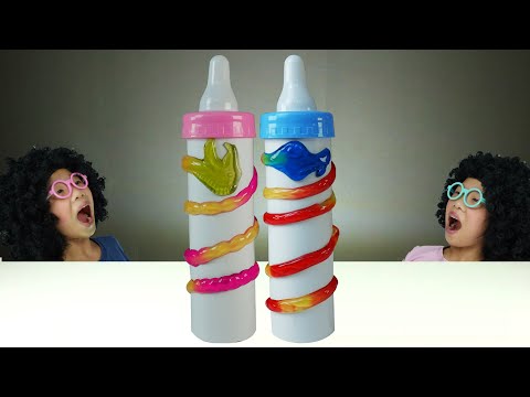 Vidal SnakeJelly <strong>비달</strong> 스네이크젤리 TwinRoozi Mukbang 쌍둥이루지 먹방
