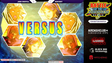 MVC2 @ Battle Of The Strongest 3 - Josh Wigfall vs Servbot [4K/60fps]