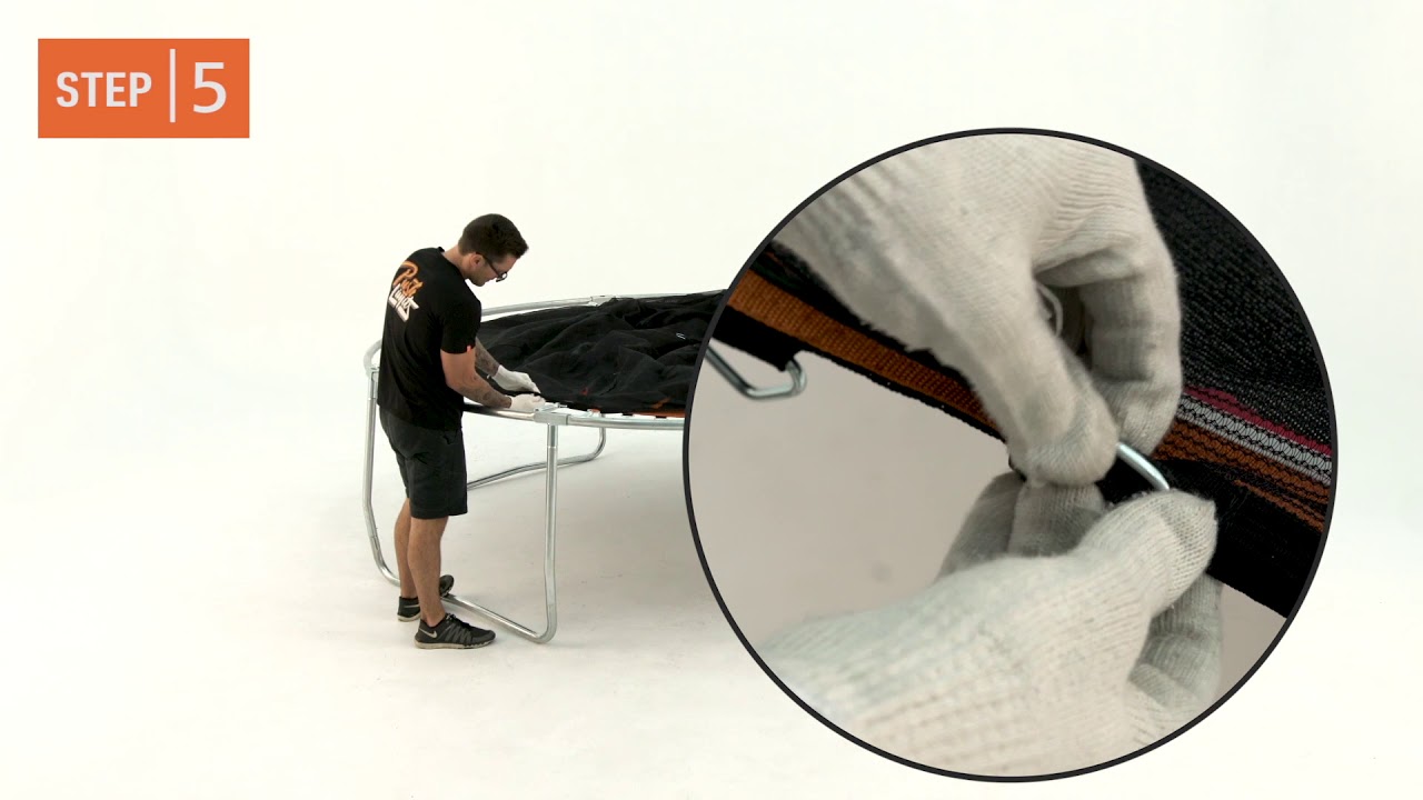 Vuly Ultra Trampoline Installation YouTube