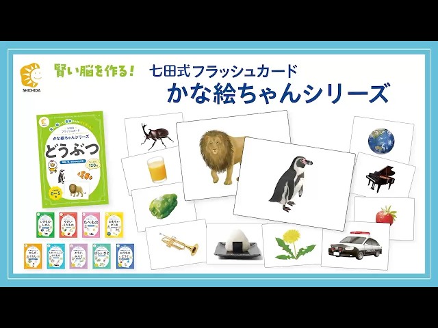 かなたちゃんフラッシュカード全18冊 Amazon.co.jp: 語彙力・記憶力を育てる「フラッシュカードかな絵ちゃん