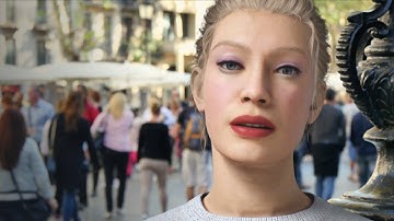 Anna | Test Facial & Lipsync Animation | UE4 #RTXON