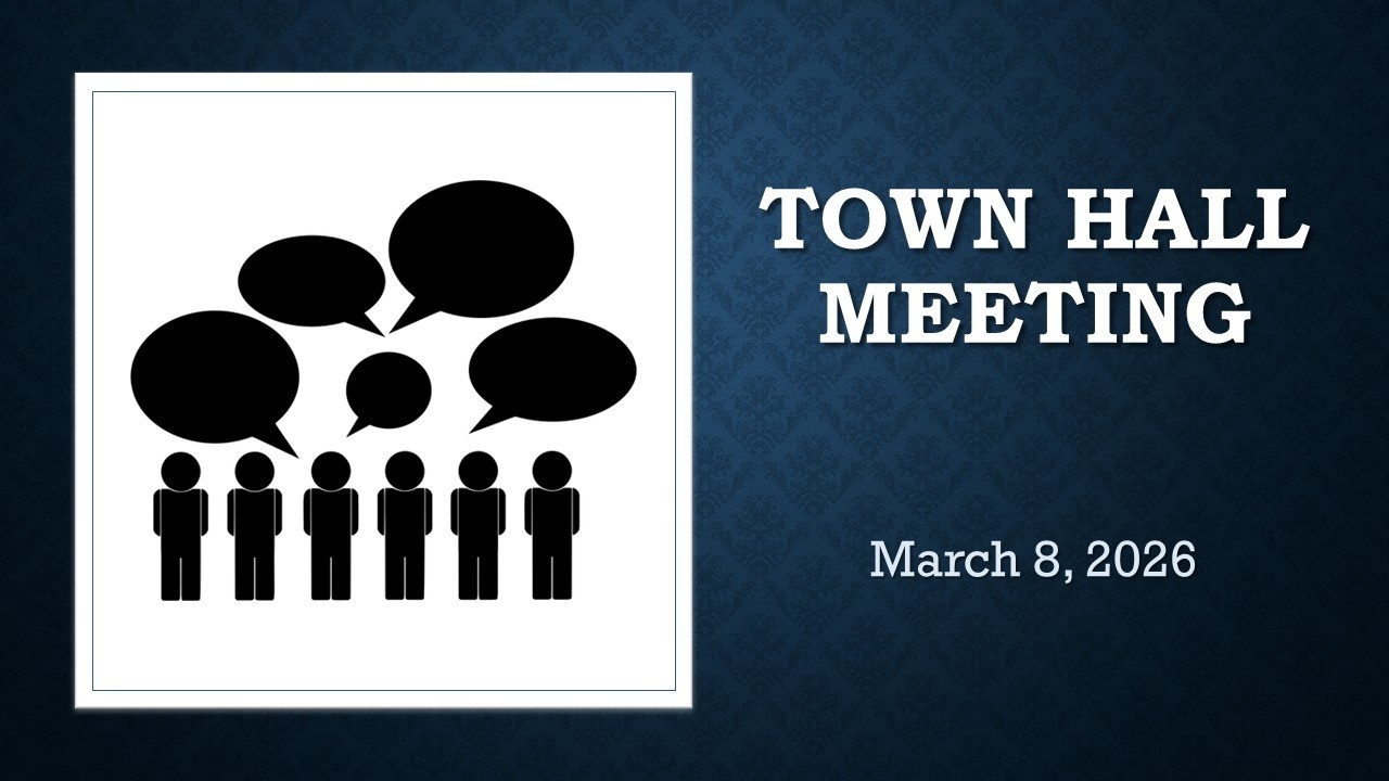 3/8/26 Town Hall Meeting