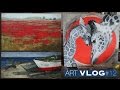 ART VLOG: Будни Художника /Начала новую Работу + Хранение Холстов в квартире