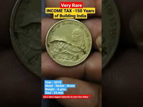 #shorts INCOME TAX - 150 ?Years Of Building India |? Rare Error Coin....