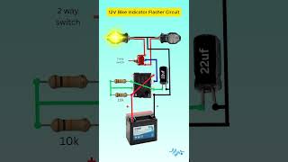 Celebrity 12V Bike Indicator Blinker Circuit | Simple & Effective #Shorts Wealth