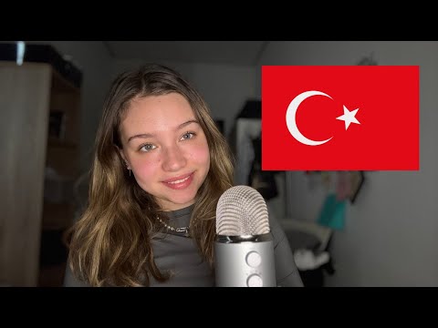 Türkçe ASMR | Whispering the Months/ Aylar in Turkish! 🇹🇷