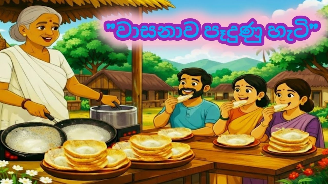 වාසනාව පෑදුණු හැටි/sinhala cartoon/lama kathanthara sinhala 