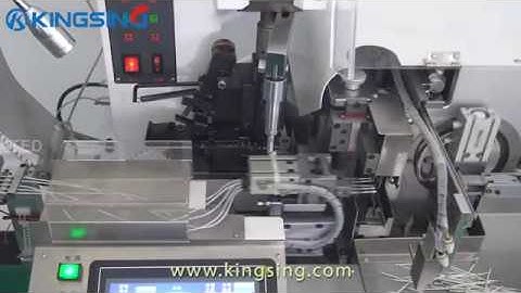 Fully Automatic Wire Stripping Twisting Crimping and Soldering Machine
